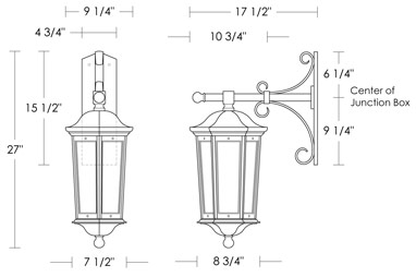 Cambridge Wallmount